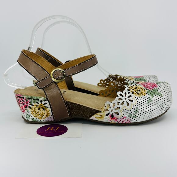 L'Artiste Spring Step Women's Aahna Floral Mary Jane Shoes Size 41 EU/ 9.5-10 US - Picture 1 of 12